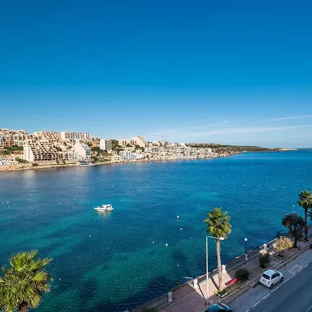 Apartment Blue Harbour 3 Bedroom Seafront With Large Yard On The Promenade - By Getawaysmalta St. Paul's Bay